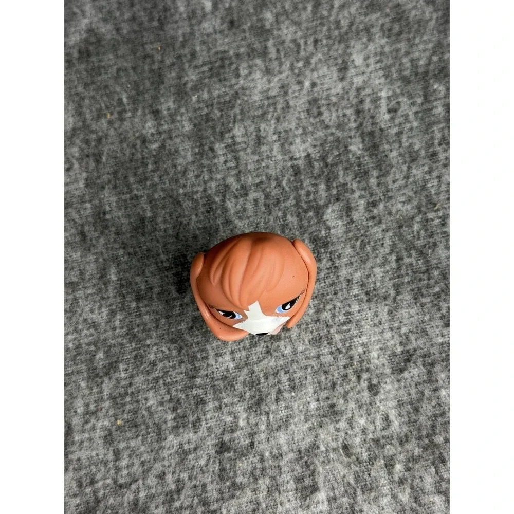 Hasbro Littlest Pet Shop Brown Dog Beagle #567 Figure 2007 Blue Eyes LPS Toy